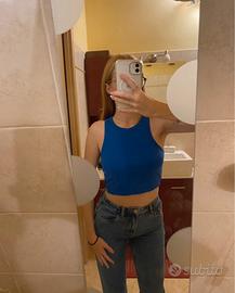 Top blu