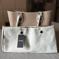 Borsa O bag beige