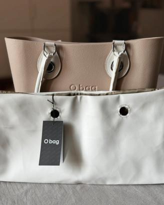 Borsa O bag beige