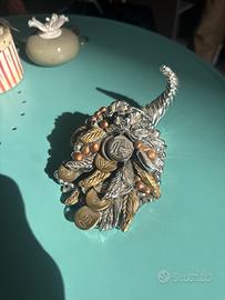 Cornucopia Leonardo argenti made in Italy