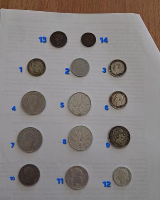 monete del Regno D'italia, 10 lire pegaso, etc..