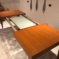 Tavolo in legno allungabile 140x90 color ciliegio