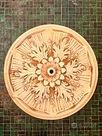 Rosone vintage da soffitto per lampadario