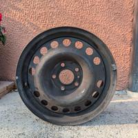 4x Cerchioni in ferro 6Jx15 H2 ET43