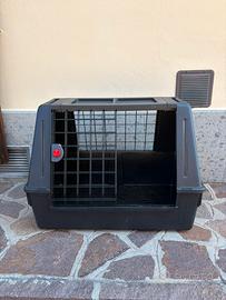 Trasportino / Kennel da auto percani taglia M