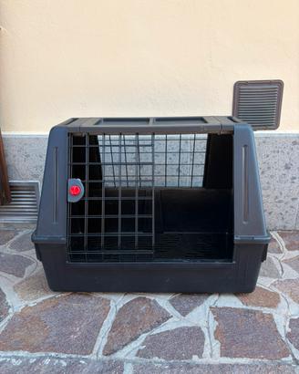 Trasportino / Kennel da auto percani taglia M