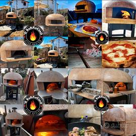 FORNO PIZZA NAPOLETANO. LEGNA O GAS. PER PRIVATI