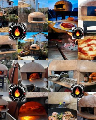 FORNO PIZZA NAPOLETANO. LEGNA O GAS. PER PRIVATI