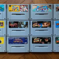 Lotto di 12 videogiochi x Super Nintendo vers. Jap