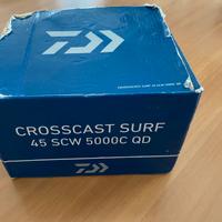 Mulinello da pesca daiwa crosscast 45scw QD