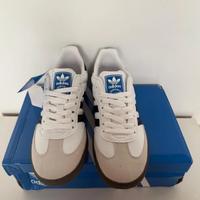 adidas Originals SAMBA OG Bianco/Grigio 41