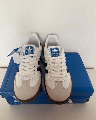 adidas Originals SAMBA OG Bianco/Grigio 41