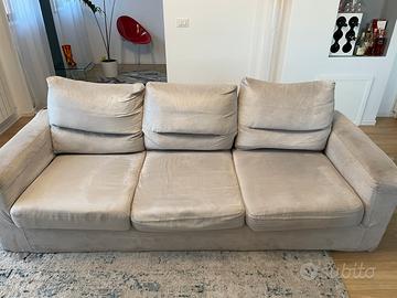 DIVANO LETTO 3 POSTI + POUF POLTRONESOFA
