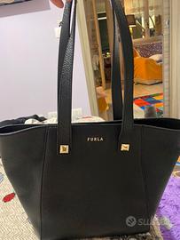 Furla borsa originale pelle nera