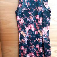 Abito Classic Tricot a fiori