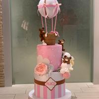 Torta scenografica Orsetti in Mongolfiera 29