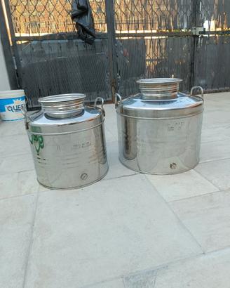 Contenitore Olio in acciaio
