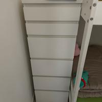 Cassettiera MALM ikea 6 cassetti