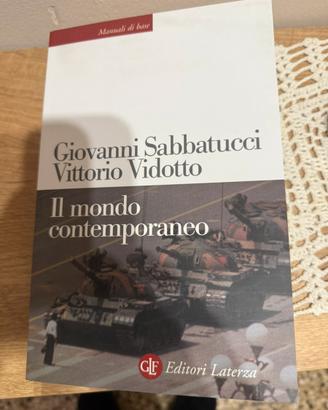 Il mondo contemporaneo Sabbatucci Vidotto Laterza