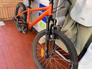 Bicicletta ROCKRIDER, 20 pollici, bambino 6-9 anni