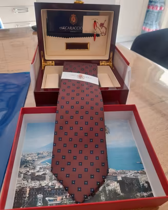 Cravatta Sette Pieghe E. Caracciolo Napoli