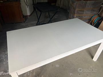 Set tavolo bianco allungabile e 6 sedie