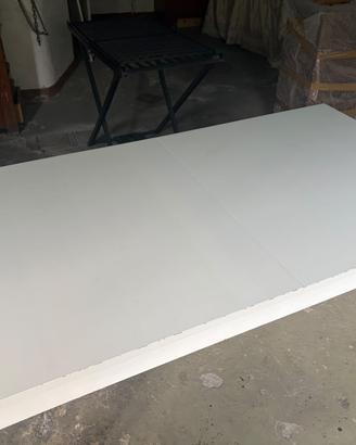 Set tavolo bianco allungabile e 6 sedie