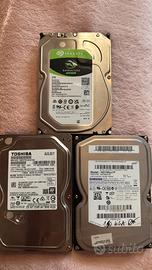 Lotto Hard Disk SATA 3,5”