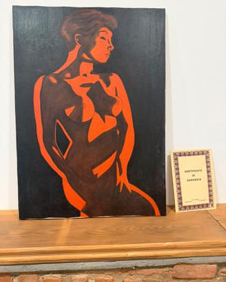 Quadro raffigurante donna