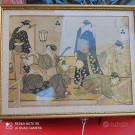 Quadro riproduzione Torii Kijonaga