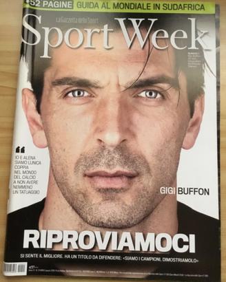 Sportweek 5/6/10 Gigi Buffon + speciale Mondiali
