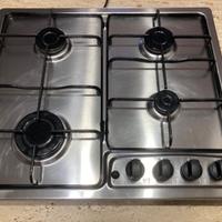 Piano cottura a gas da incasso 4 fuochi