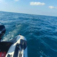 Gommone 3,60 e motore 8 cv