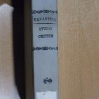 Libri antichi - Studio Critico su Giovanni Meli