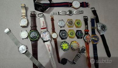 lotto di orologi seiko swatch tissot citizen 