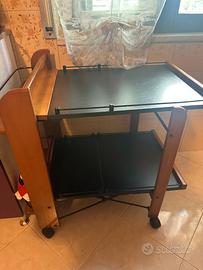 Carrello portavivande Foppa Pedretti pieghevole
