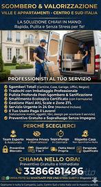 Sgombero Gratis Case Ville Cantine Traslochi H24