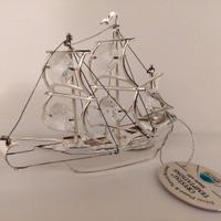 Nave con cristalli Swarovski