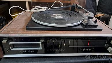 4 apparecchi audio vintage giradischi stereo 8