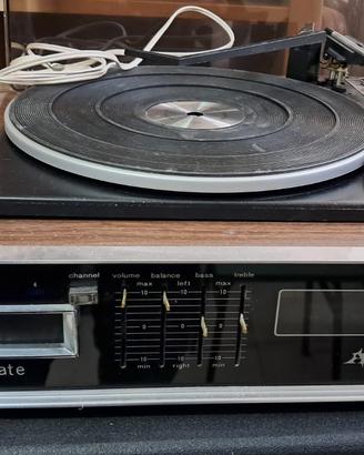 4 apparecchi audio vintage giradischi stereo 8