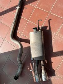 Scarico inox ragazzon golf 4/ new beetle