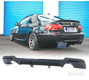 DIFFUSORE BMW E92 E93 LOOK M PERFORMANCE NERO LUCI