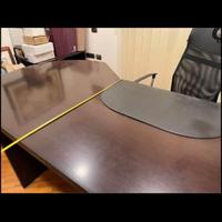 Scrivania in mogano Isola e Penisola