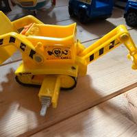 Paw Patrol bulldozer Rubble e altro veicolo