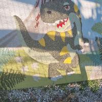 Tappeto 130x130 dinosauro