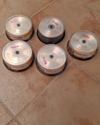 5 campane di DVD- R  KODAK 