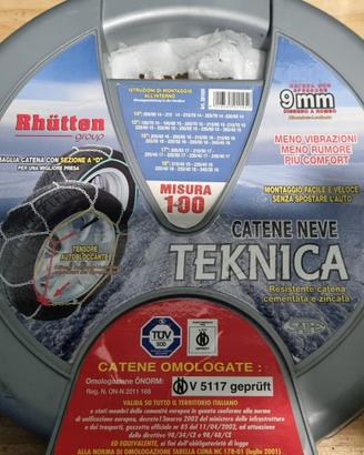 Catene da neve Rhütten