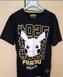 Maglietta Pokemon Pikachu N°025