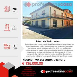 Stabile indipendente con cortile + locali