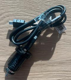 Cavo USB + caricatore da macchina Cellularline